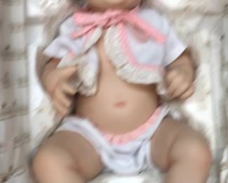 AshtonDrake Porcelain Doll Cute As A Button