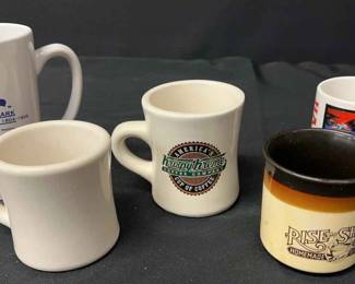 Vintage Branded Ceramic Mugs