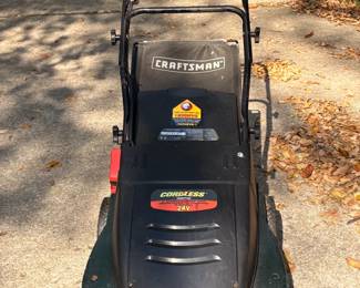 Craftsman Mulching Mower. Cordless CMM 1200 24V