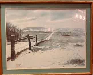 Louis Copt painting