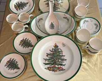Spode Christmas Tree Dishes