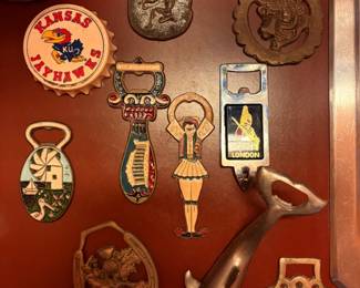 Unique bottle openers