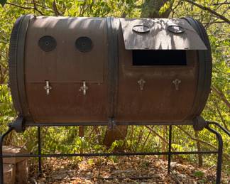 Drum Style Smoker