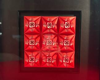 Framed Paper Sculpture