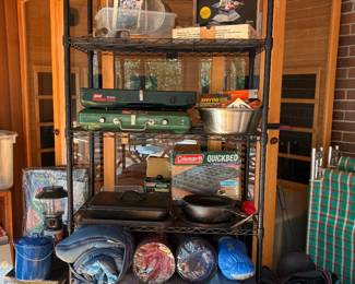 Loads of excellent camping equipment