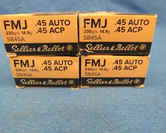 Lot 96. 200 FMJ 45 auto. 230 grain.