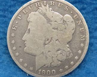 Lot 22. 1900 O Morgan silver dollar