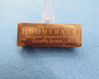 Lot 156. Seydel-Boomerang Pocket harmonica in the key of C. Sounds great