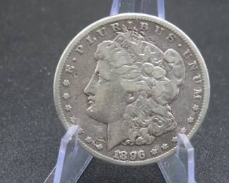 Lot 144. 1896 S Morgan silver dollar