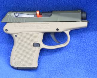 Lot 229. Kel-Tec P-3AT semi-auto 380 pistol with one magazine and plastic case. S/N: LFH21