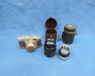 Lot 72. Ricoh 35mm camera. Topcon and EZ 35 lens.