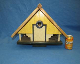 Lot 347. Birdhouse for mounting on a 4 x 4