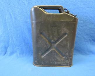 Lot 254. US Military fuel container