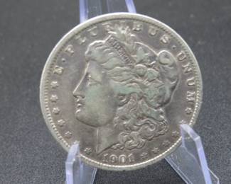 Lot 147. 1901 O Morgan silver dollar
