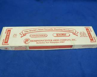 Lot 176. Thompson Contender 30/30 barrel in original box