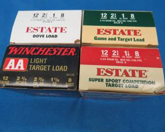 Lot 247. 100 rounds of 12-gauge 2 3/4" #8 shot