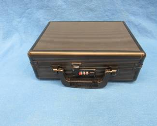 Lot 341. New Silver Bullet locking handgun case