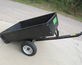 Lot 261. Brinley steel yard trailer