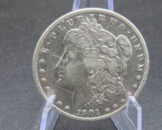 Lot 353. 1901 S Morgan silver dollar