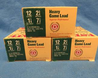 Lot 214. 75 Estate Cartridge 12-gauge 2 3/4" # 7.5 shot