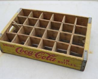 Lot 61. Wooden Coke crate