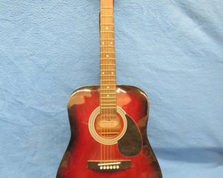 Lot 367. Johnson acoustic guitar