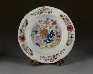 Antique English Mason Ironstone Soup Plate 