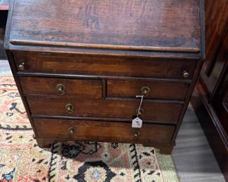 Closed Lid on Child's Desk 