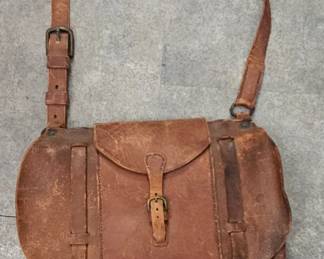 Vintage Leather Mail Bag