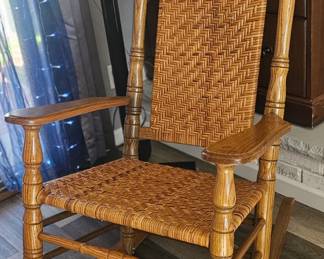 1 of 2 pictures - Rocking Chair by Brumby Chair Company