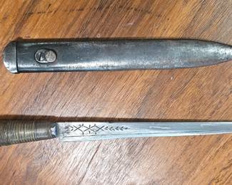 1 of 2 pictures - Vintage Proved Knife and Sheath
