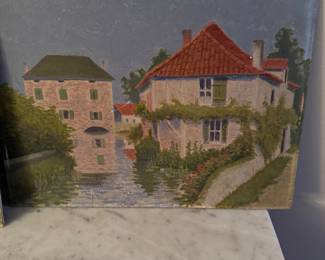 Painting on Board  AK Moe 