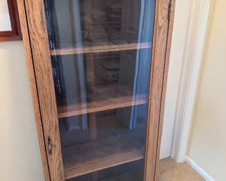 Oak Cabinet narrow 