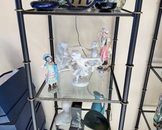 Porcelains, including Ring Around the Rosie, 