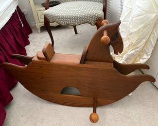 Vintage rocking horse