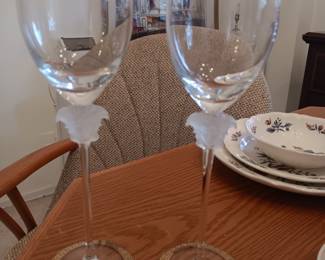 Versace Medusa Lumiere Wine Glasses