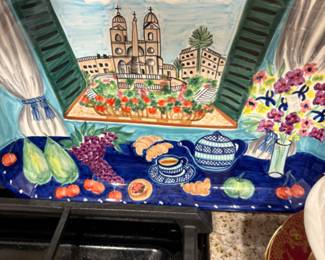 Large Serving Platters Made in Italy