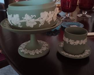 Wedgwood Sage Green Jasperware