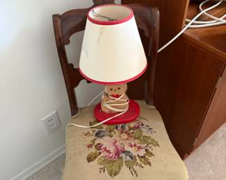 Vintage Needlepoint Foot Stools etc