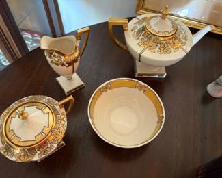 American Beleek Tea Set