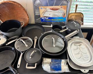 Cast iron is the only way.  Just don't drop on your foot.