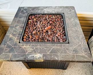 Nothing like a fire here in frigid Florida.