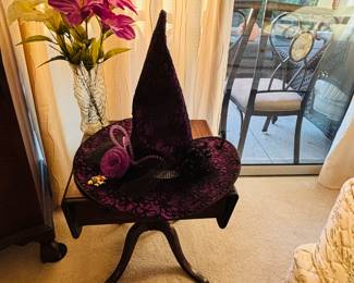 Mother-in-Law's hat.