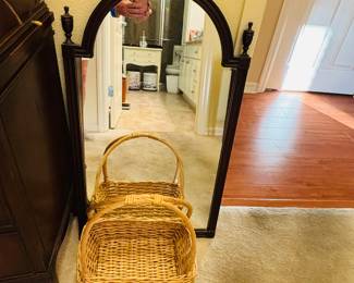 Why yes, that is Tina's hand in the mirror.