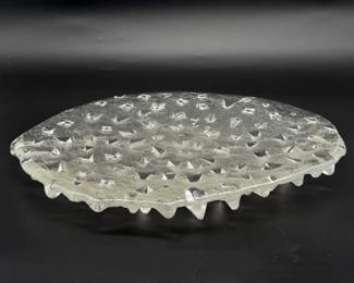 18 VintageHeavyArtGlassHedgehogPaperweight