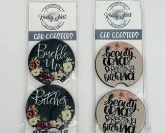 154 KnottyNestCarCoasters
