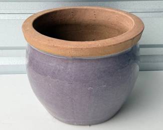 113 PurpleCeramicPot