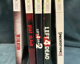 Xbox 360 Games Left For Dead Evil Within Dead Island And Others