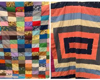House Top Quilt And A Biscuit Quilt