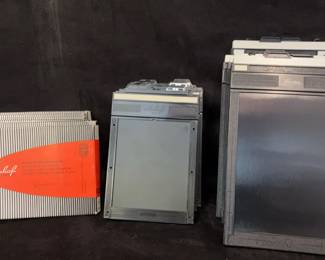 Linhof 4x5 Lisco Regal 5x7 Cut Film Holders Used